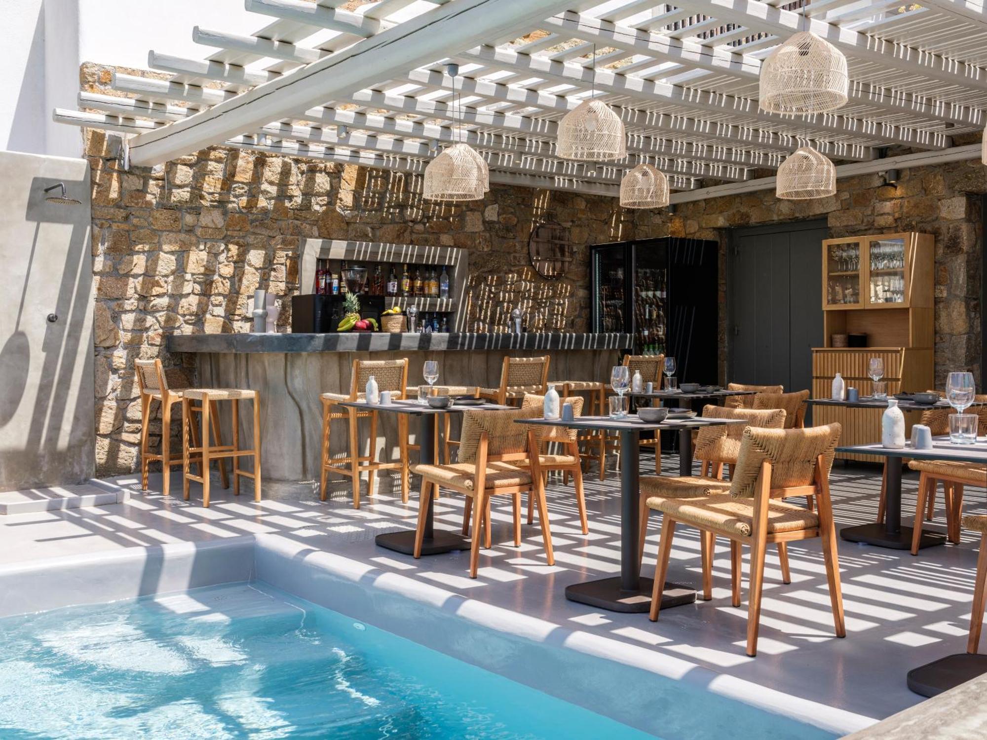 The Mykonist Merchia Beach Villas & Suites Exterior photo
