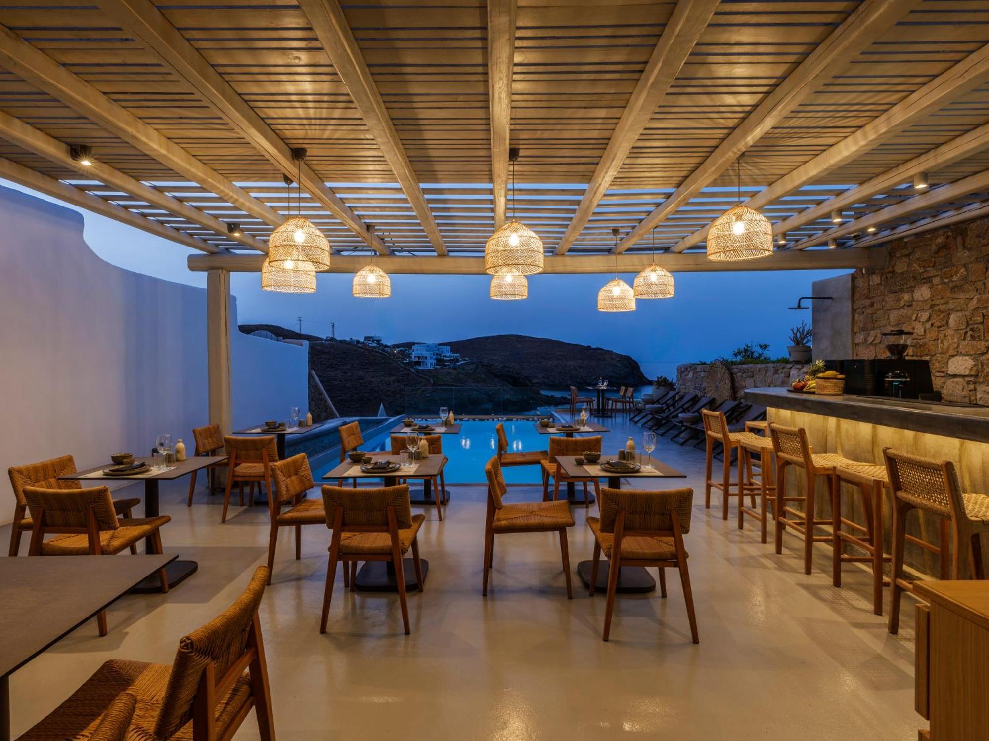 The Mykonist Merchia Beach Villas & Suites Exterior photo