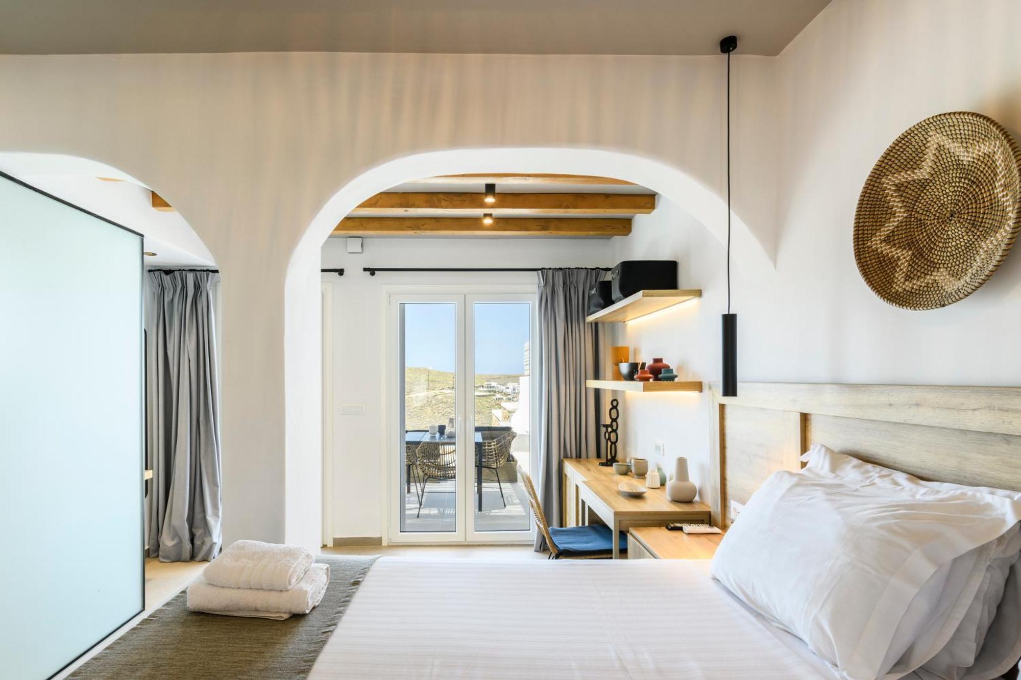 The Mykonist Merchia Beach Villas & Suites Exterior photo
