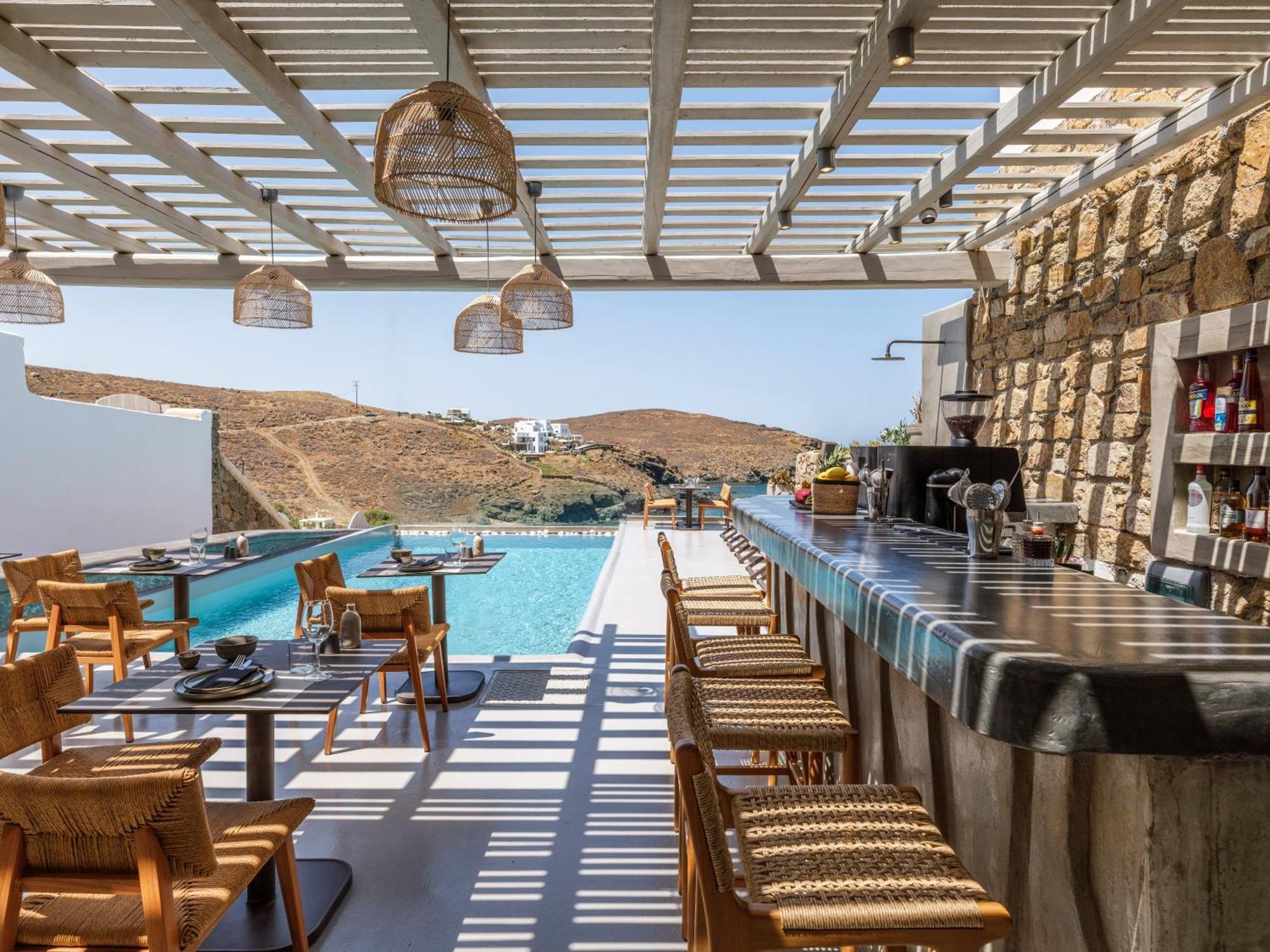 The Mykonist Merchia Beach Villas & Suites Exterior photo